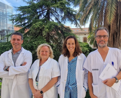 Inmaculada Tena, Daniel Flores i Carmen Saura